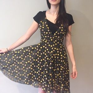 Embroidered Anthropologie Dress